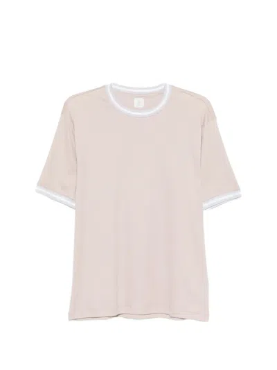 Eleventy Short Sleeves T-shirt In Neutral