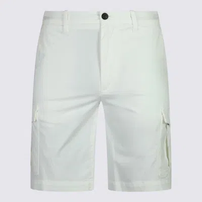 Eleventy Linen Bermuda Shorts In White