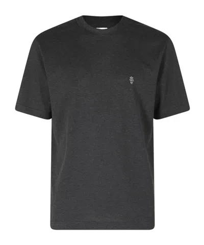 Eleventy Short-sleeved T-shirt In Black