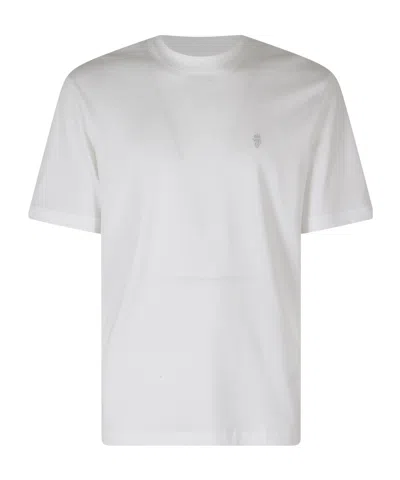 Eleventy Short-sleeved T-shirt In White