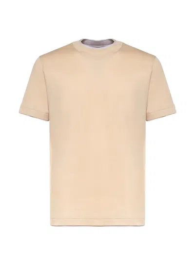 Eleventy Short-sleeves T-shirt In Neutral