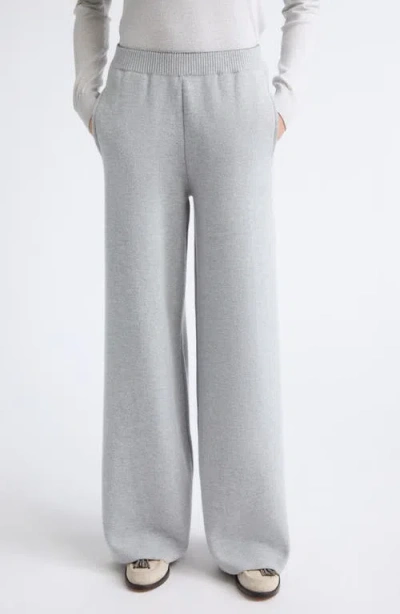 Eleventy Silk & Cashmere Blend Knit Pants In Gray