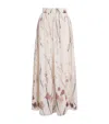 Eleventy Floral Midi Skirt