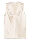 Eleventy Silk Tank Top