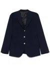 Eleventy Single-breasted Blazer In 蓝色
