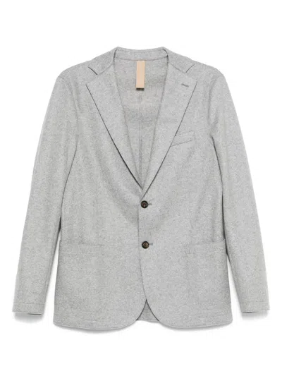 Eleventy Single-breasted Blazer In Gray