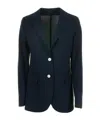 Eleventy Single-breasted Blazer In Blue