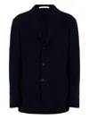 Eleventy Single-breasted Blazer In Blue