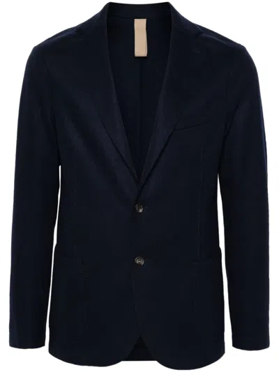 Eleventy Single-breasted Blazer In Blue