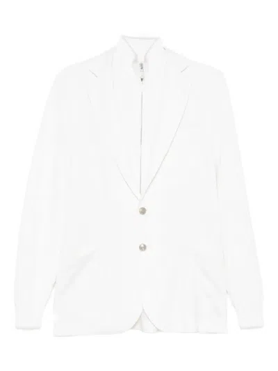 Eleventy Single-breasted Blazer In Multi