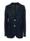 Eleventy Single-breasted Blazer In Blue