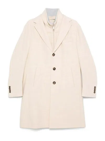 ELEVENTY SINGLE BREASTED COAT