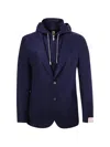 Eleventy Jacket In Blue