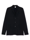 Eleventy Single-breasted Knitted Blazer