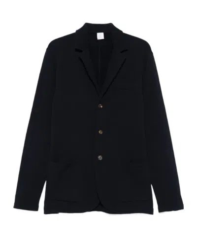 ELEVENTY SINGLE-BREASTED KNITTED BLAZER