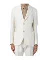 Eleventy Single-breasted Linen Blend Suit In Neutral