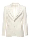 Eleventy Soft Linen Slim Fit Jacket In Sand