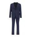 Eleventy Single-breasted Suit In Blue
