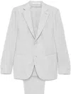 Eleventy Single-breasted Suit In Grey