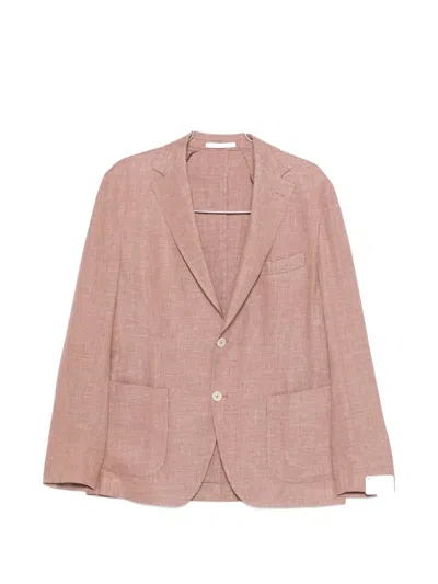Eleventy Single-breasted Blazer In Neutral