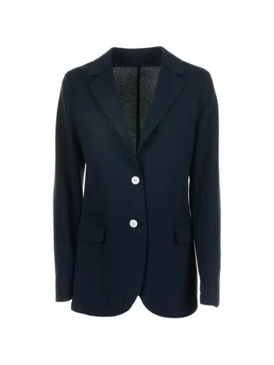Eleventy Single-breasted Blazer In Blue