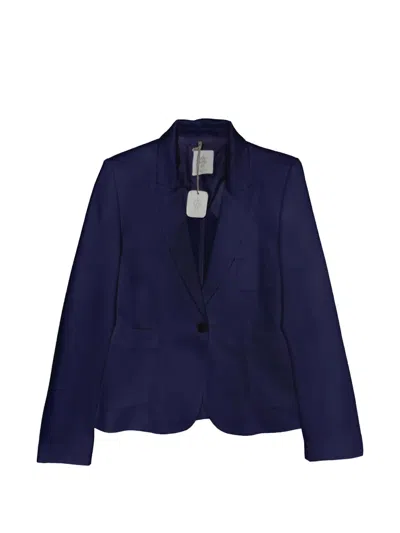 Eleventy Single-breasted Blazer In Blue