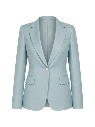 Eleventy Single-breasted Blazer In Blue
