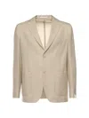 Eleventy Single-breasted Jacket In Neutral