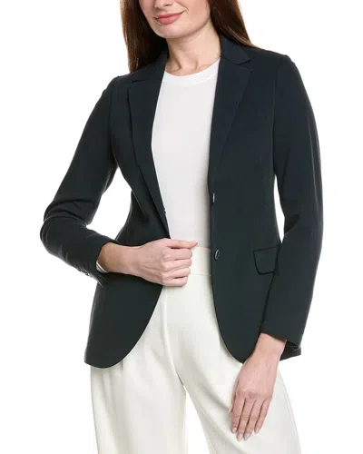 Eleventy Single-breasted Real Cut Blazer In Black
