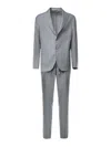 Eleventy Single-breasted Suit In Grey