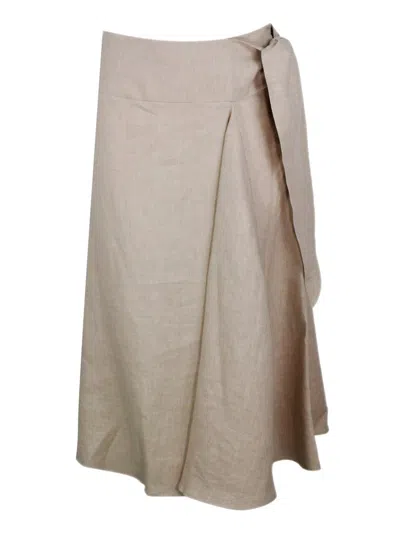 Eleventy Skirts In Beige