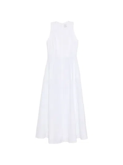 Eleventy Sleeveless A-line Dress In White