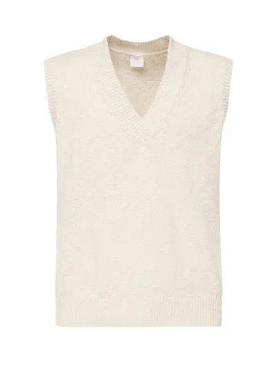 ELEVENTY SLEEVELESS COTTON SWEATER