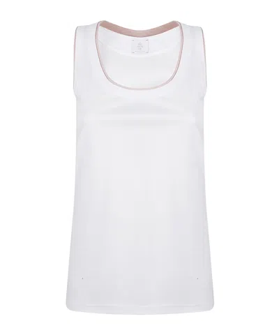 Eleventy Sleeveless Top In White