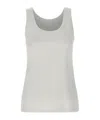 Eleventy Crew-neck Tank Top In Neutral
