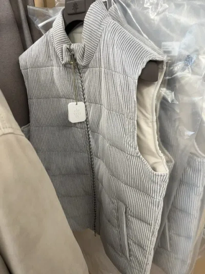 Eleventy Sleeveless Vest In Gray