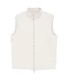 Eleventy Padded Gilet In White