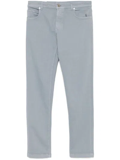 Eleventy Slim-cut Jeans In Blue