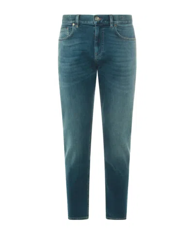 Eleventy Slim-fit Jeans In Blue