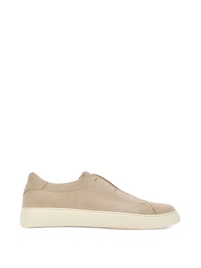 Eleventy Klassische Slip-on-sneakers In Neutral