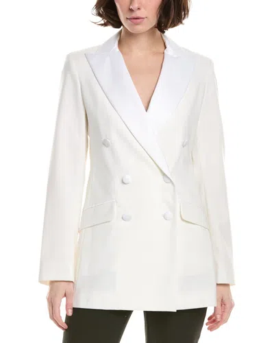 Eleventy Smoking Jacket In White