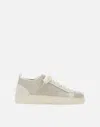 Eleventy Knitted Sneakers In Beige