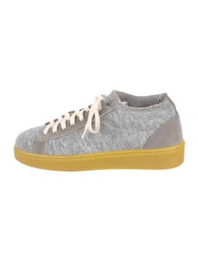 Pre-owned Eleventy Sneakers In Gray