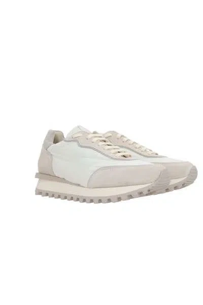 Eleventy Trainers In Ivory