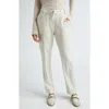 Eleventy Sparkle Wool Blend Pants In Cream
