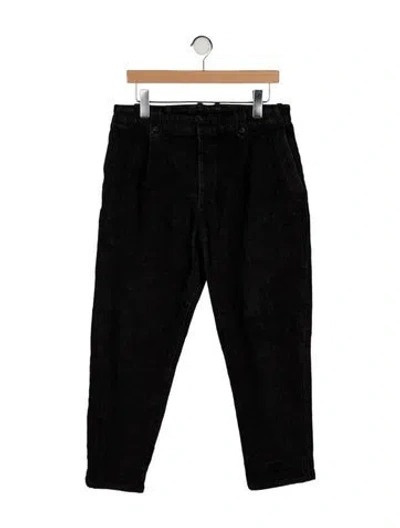 Pre-owned Eleventy Straight-leg Jeans In Black