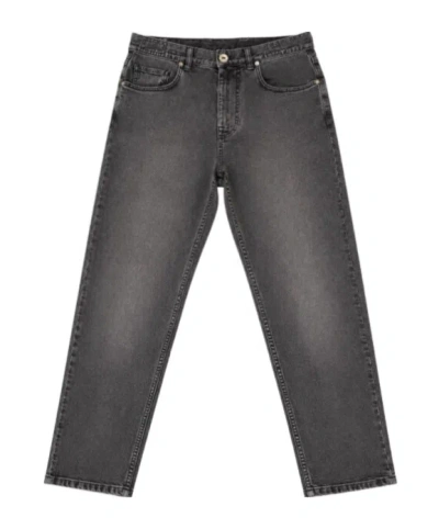 Eleventy Straight-leg Jeans In Black
