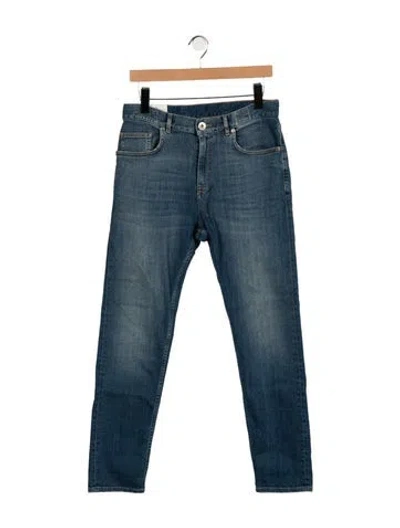 Pre-owned Eleventy Straight-leg Jeans In Blue