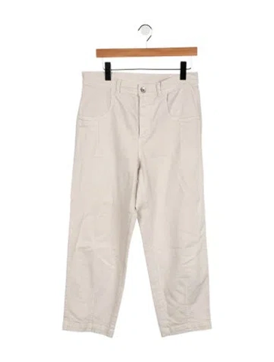 Pre-owned Eleventy Straight-leg Jeans In Neutrals