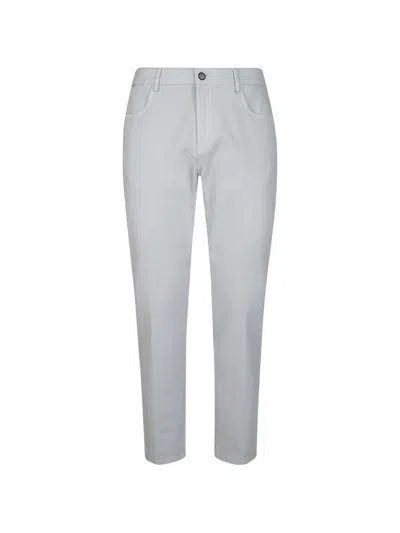 Eleventy Straight-leg Trousers In Gray